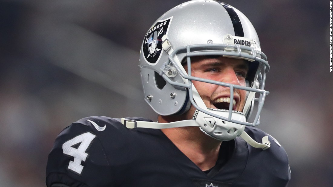 The Oakland Raiders made Derek Carr their franchise QB this offseason with a five-year, $125 million deal -- briefly crowning the former Fresno State man as the highest paid player in the league. Carr has been a Pro-Bowler two of his first three seasons in Oakland. 