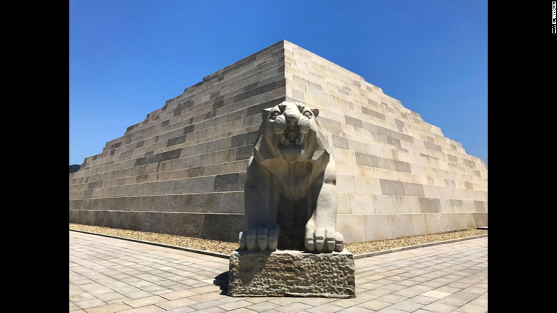 The Mausoleum of Tangun is said to hold the remains of the ancient King Tangun -- widely considered a mythical figure. &lt;br /&gt;&lt;br /&gt;North Korea built the pyramid in 1994 and has not allowed outside experts to verify the remains inside.