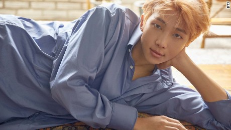 Kim Nam-joon, known as &quot;Rap Monster,&quot; is the leader of BTS.