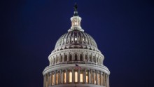 The U.S. Capitol is pictured on July 27, 2017 in Washington, DC. 