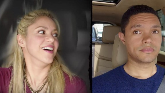 Shakira Shows Her Inner Rocker To Trevor Noah On Carpool Karaoke Cnn
