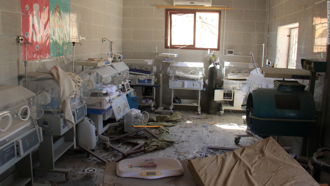 Airstrikes Target Hospitals In Idlib Syria Cnn