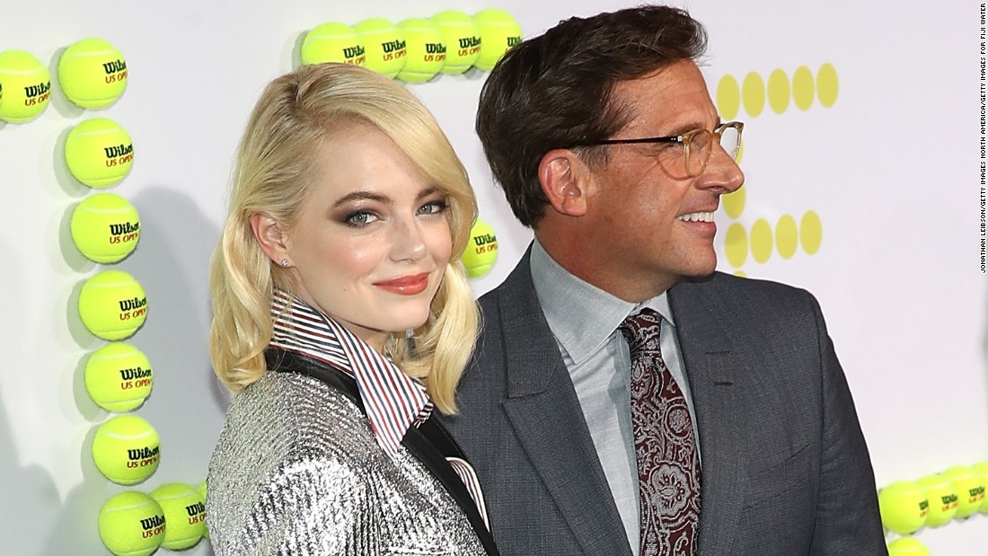 Watch] 'Battle Of The Sexes' Review: Emma Stone & Steve Carell Are