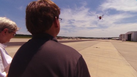 How drones could be 'lifesaving' in an emergency