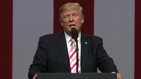 Trump after &#39;lock her up&#39; chant: Talk to Jeff Sessions