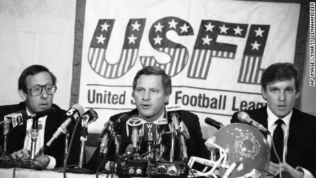 Trump's ugly battles with the NFL go way back