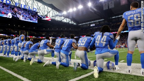 How NFL teams responded to Trump during anthem