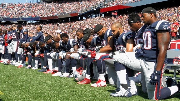 Taking The Knee These Are The Nfl Players Protesting Today Cnn