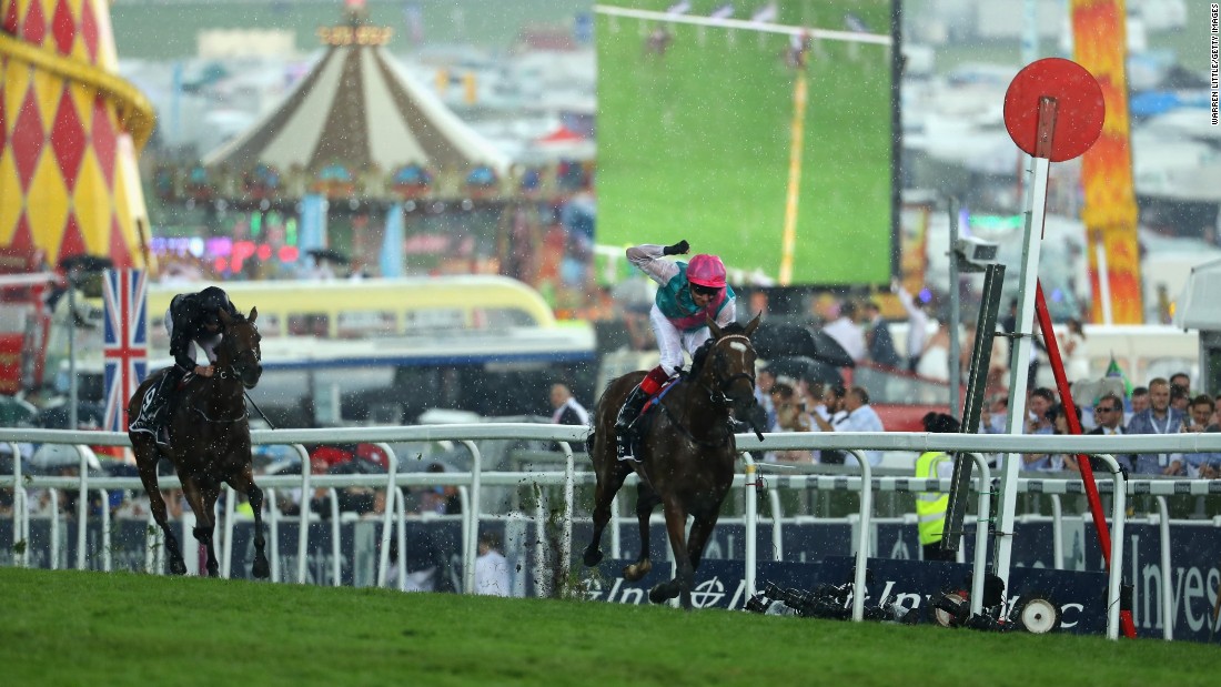 At Epsom in June, veteran jockey Frankie Dettori onboard Enable stormed home in the Oaks, the third Classic of the year. The race for three-year-old fillies is run over 1 mile, 4 furlongs and comes the day before the Derby. 