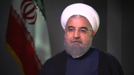 Amanpour questions Rouhani about prisoners