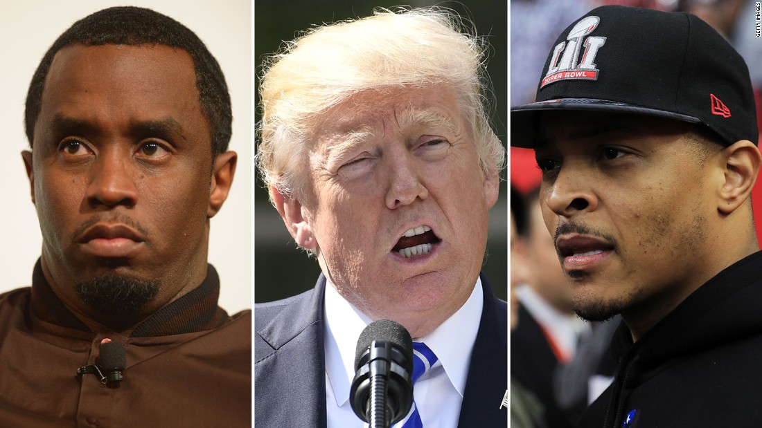 Hiphop stars slam Trump amid National Anthem firestorm CNN Politics