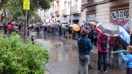 A look inside Catalonia&#39;s referendum vote