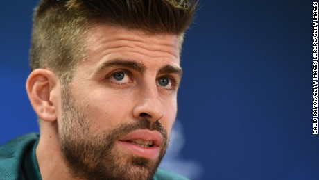 Pique has won the World Cup and the European Championship with Spain 