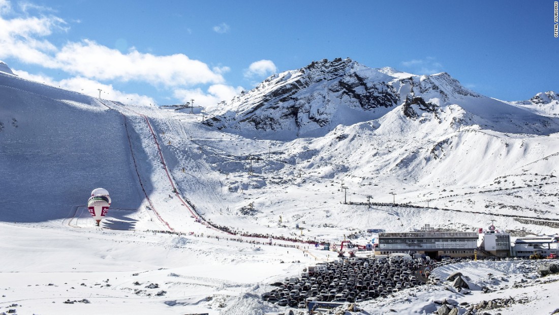 The World Cup circuit will be hosting about 80 races on three different continents, crossing from the European Alps to the North American Rockies before finishing with the finals in Are, Sweden, in March. The season starts at the majestic 3,000-meter high Rettenbach glacier in Soelden, Austria (pictured) on October 28.