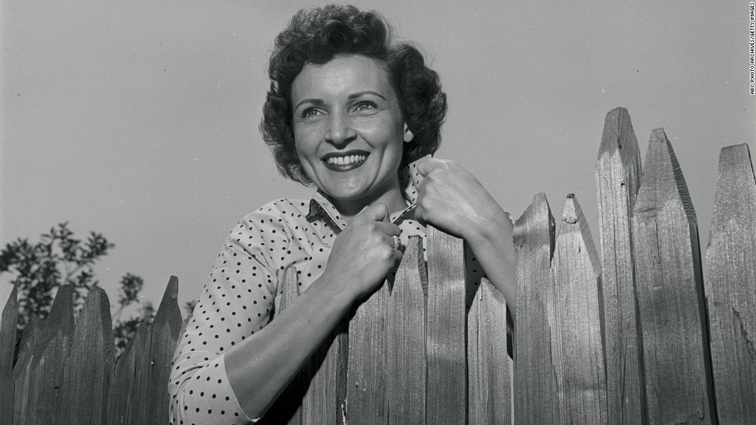 White stars in &quot;Date With the Angels&quot; in 1957. 