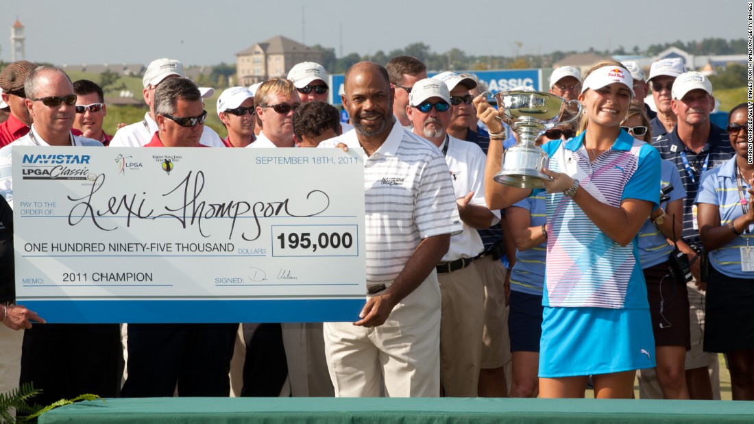 Thompson claimed her first ever LPGA Tour victory at the 2011 Navistar Classic. At the age of just 16, she became the youngest ever winner on the LPGA Tour. However, Lydia Ko would surpass her record 11 months later.