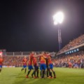 spain celebrate world cup qualification 