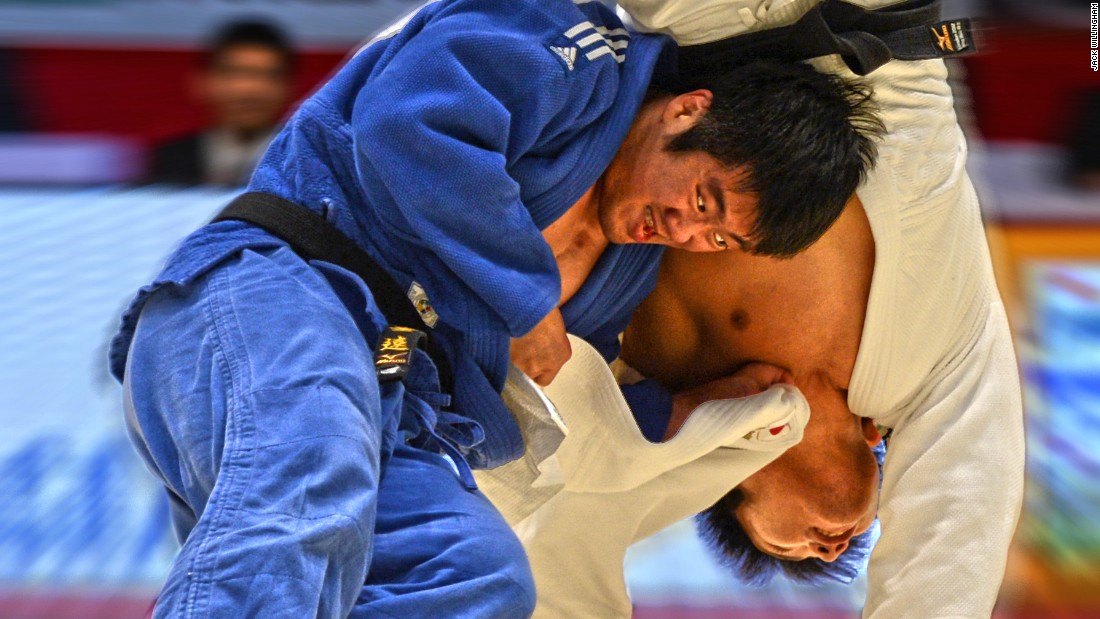 &quot;This throw from the -90kg final of the 2012 Tokyo Grand Slam final by former world champion Lee Kyu Won against Masashi Nishiyama to me really shows how much drive with the legs Lee needs to finish the throw off. I love the expression on his face, I love the flailing arms of Nishiyama trying to scramble to avoid the inevitable, there&#39;s so much in this one. It is one my favorites on image alone but, for me, it holds a special place in my heart because 2012 was the first time I had ever been to Japan, the home of judo, and it was my first visit to the legendary Tokyo Grand Slam. So to come away with such a great shot made it all the more special.&quot;