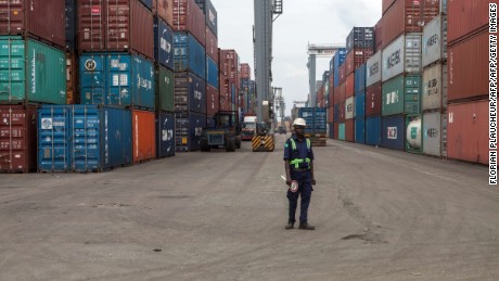 Star campaigner takes on corruption and waste on Nigerian docks