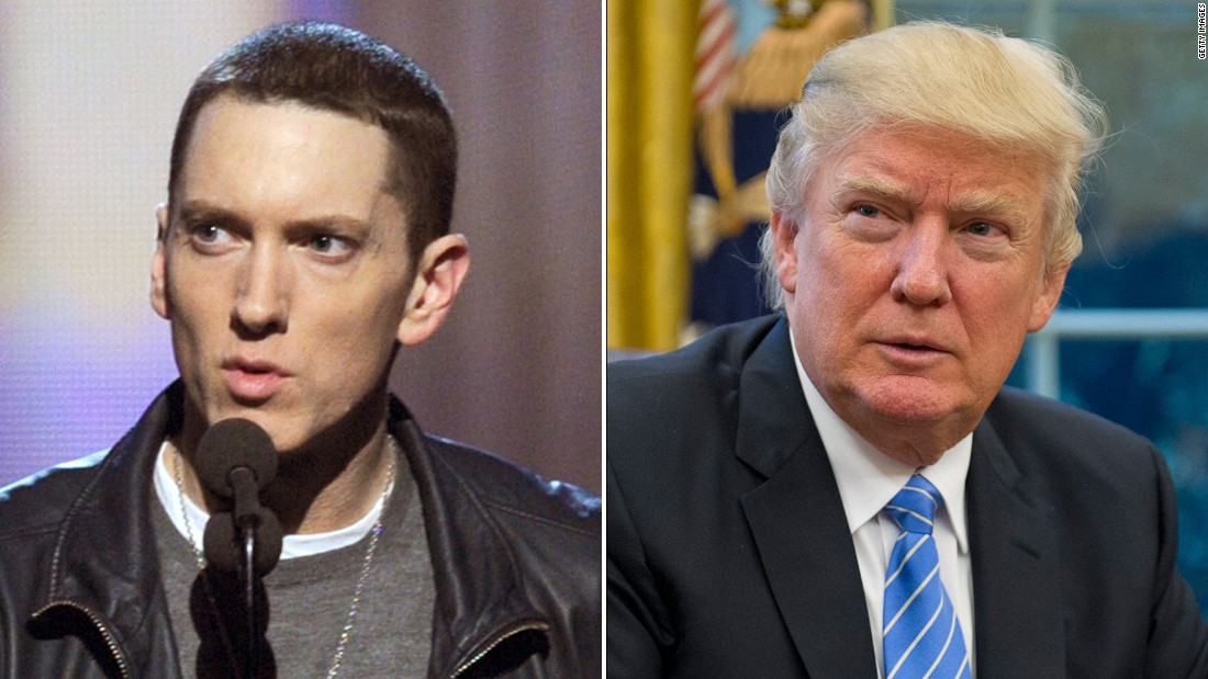 Eminem's Trump freestyle on BET cypher draws praise from Colin Kaepernick