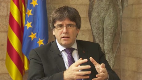 Catalan leader: We want to negotiate 
