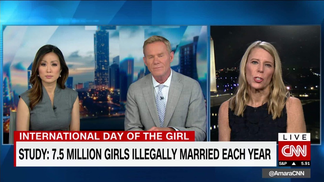 7.5 million girls illegally married each year - CNN Video