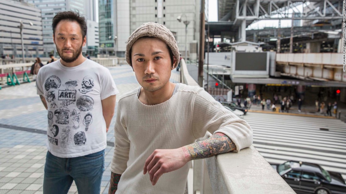 japanese people with tattoos