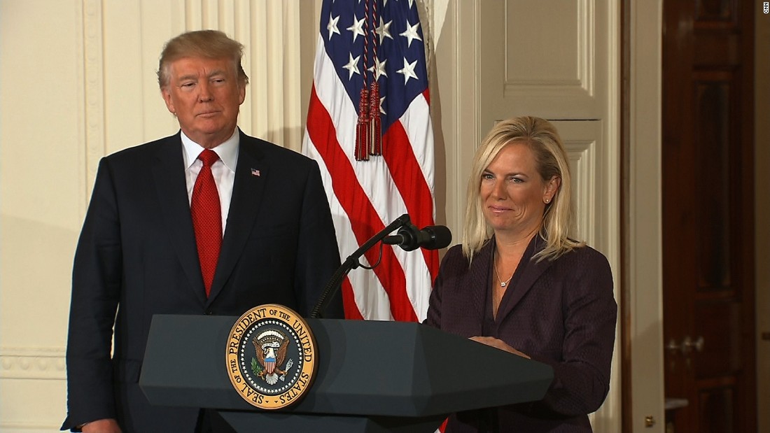 Trump Nominates New Dhs Secretary Cnn Video