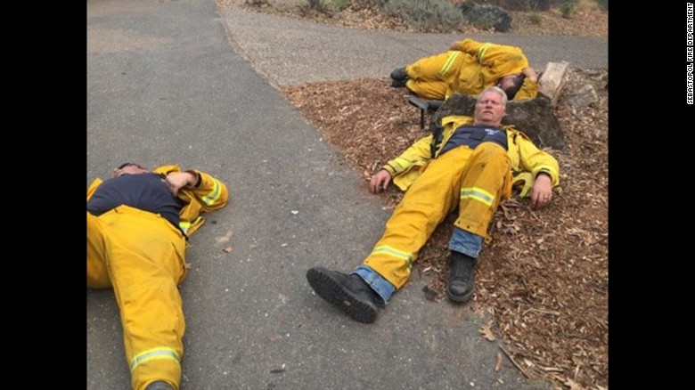 Photos Show Toll Taken By California Blazes On Firefighters - CNN