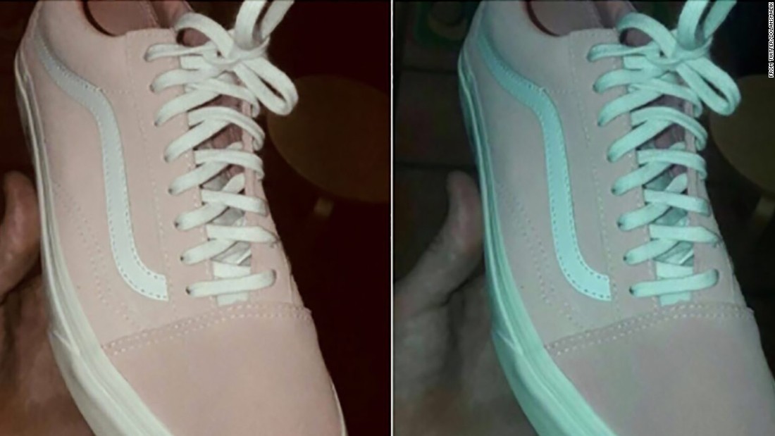 teal color sneakers