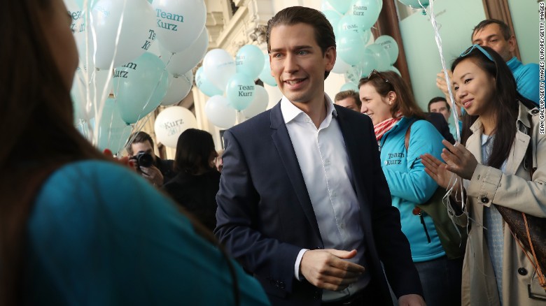 File photo of Austrian Chancellor Sebastian Kurz, who introduced the measure in 2015 when he was foreign minister. 