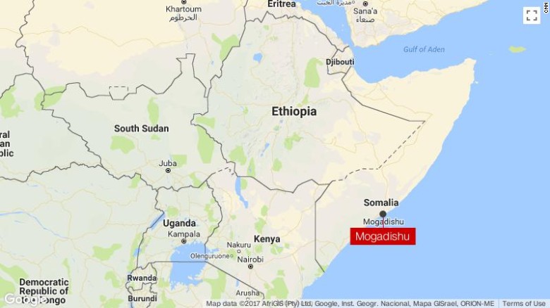 Mogadishu World Map