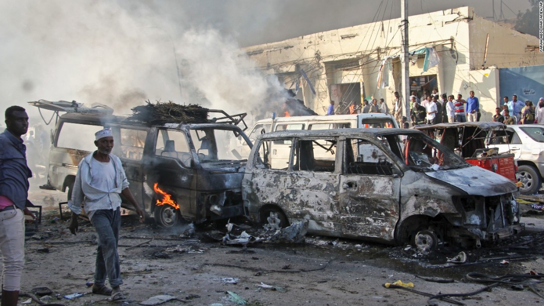 Somalia explosion: At least 75 people killed in Mogadishu - CNN