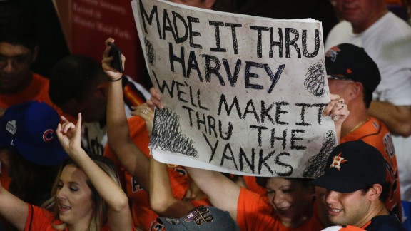 Houston Astros Are Sentimental Series Favorite After Harvey