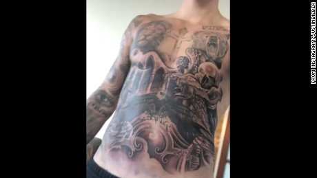 Photos Justin Biebers Tattoos