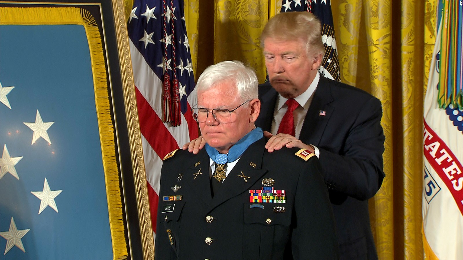 Trump Awards Second Medal Of Honor To Vietnam War Medic Cnnpolitics