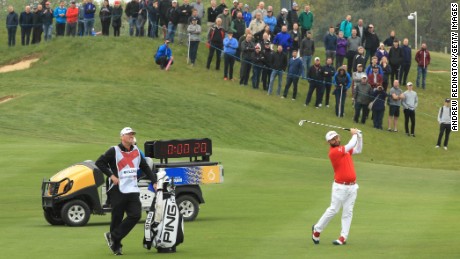 The shot clock was trialed at the European Tour&#39;s GolfSixes event in May.