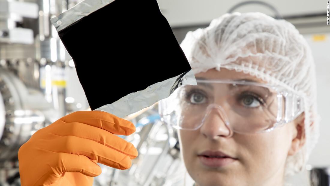 British nanotech company Surrey NanoSystems first created Vantablack in 2014.