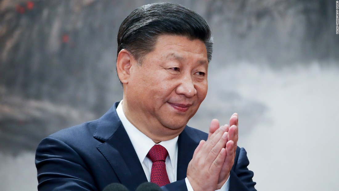 Chinese President Xi Jinping speaks in Beijing&#39;s Great Hall of the People on Wednesday, October 25, as the new lineup was unveiled for the Chinese Communist Party&#39;s all-powerful Politburo Standing Committee. &lt;a href=&quot;http://www.cnn.com/2017/10/24/asia/china-standing-committee-xi-jinping/index.html&quot; target=&quot;_blank&quot;&gt;The new lineup&lt;/a&gt; did not include an heir apparent to Xi, who analysts predict will dominate the country&#39;s politics for decades to come.