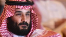 Saudi Crown Prince Mohammed bin Salman attends the Future Investment Initiative (FII) conference in Riyadh, on October 24, 2017.
The Crown Prince pledged a &quot;moderate, open&quot; Saudi Arabia, breaking with ultra-conservative clerics in favour of an image catering to foreign investors and Saudi youth.  &quot;We are returning to what we were before -- a country of moderate Islam that is open to all religions and to the world,&quot; he said at the economic forum in Riyadh.
 / AFP PHOTO / FAYEZ NURELDINE        (Photo credit should read FAYEZ NURELDINE/AFP/Getty Images)