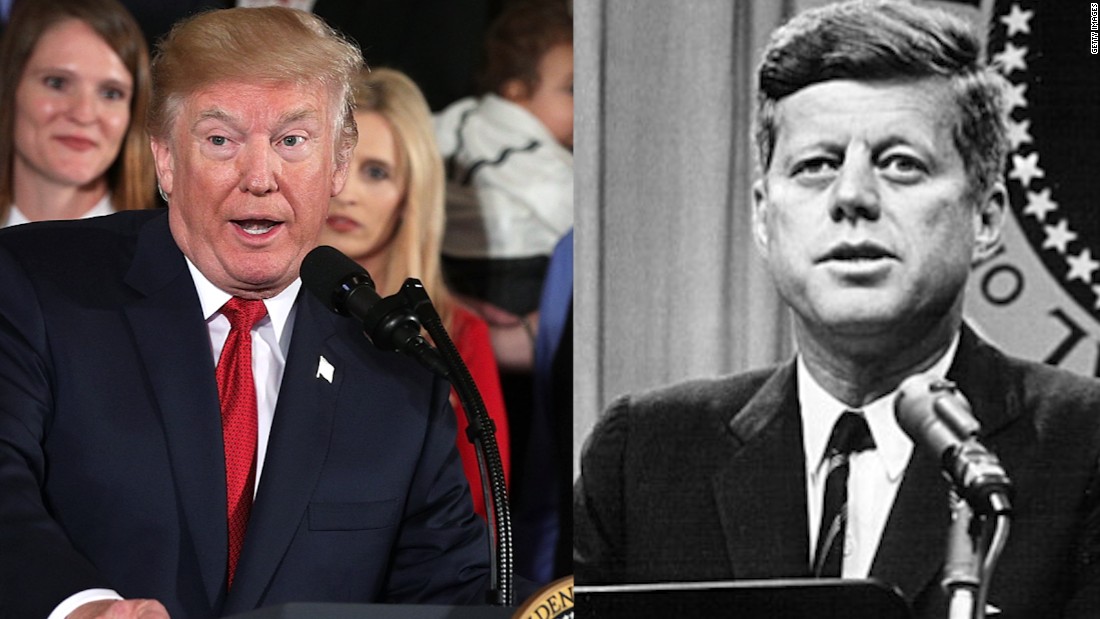 Trump Promises To Release All Jfk Files Cnnpolitics 