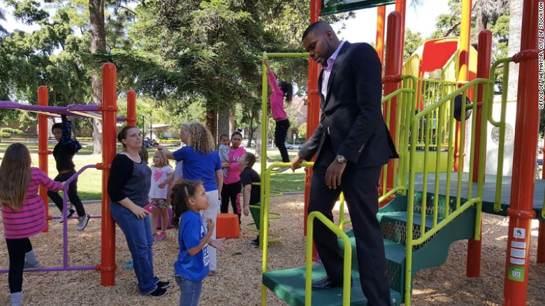 Mayor Michael Tubbs is championing the UBI experiment in Stockton.