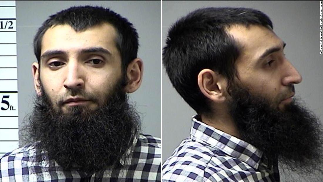 New York terror attack suspect now facing total of 28 federal charges