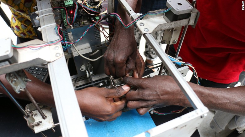 Kodjo Afate Gnikou 3D printer