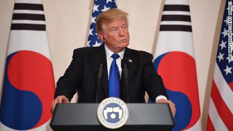 Trump tells North Korea: &#39;Do not try us&#39;