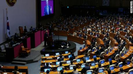 Trump&#39;s speech to South Korea&#39;s parliament (full)