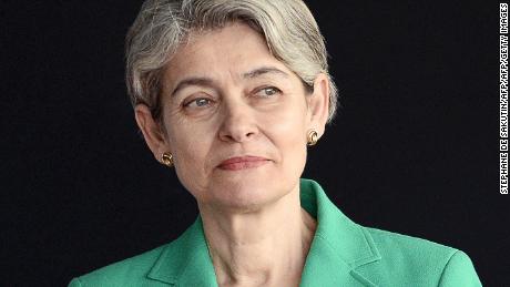 UNESCO director-general Irina Bokova.