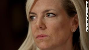 Protesters shout &apos;shame&apos; at Kirstjen Nielsen as she dines at Mexican restaurant