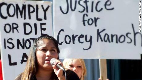 Marlee Kanosh says she has sought justice in her brother Corey&#39;s death.