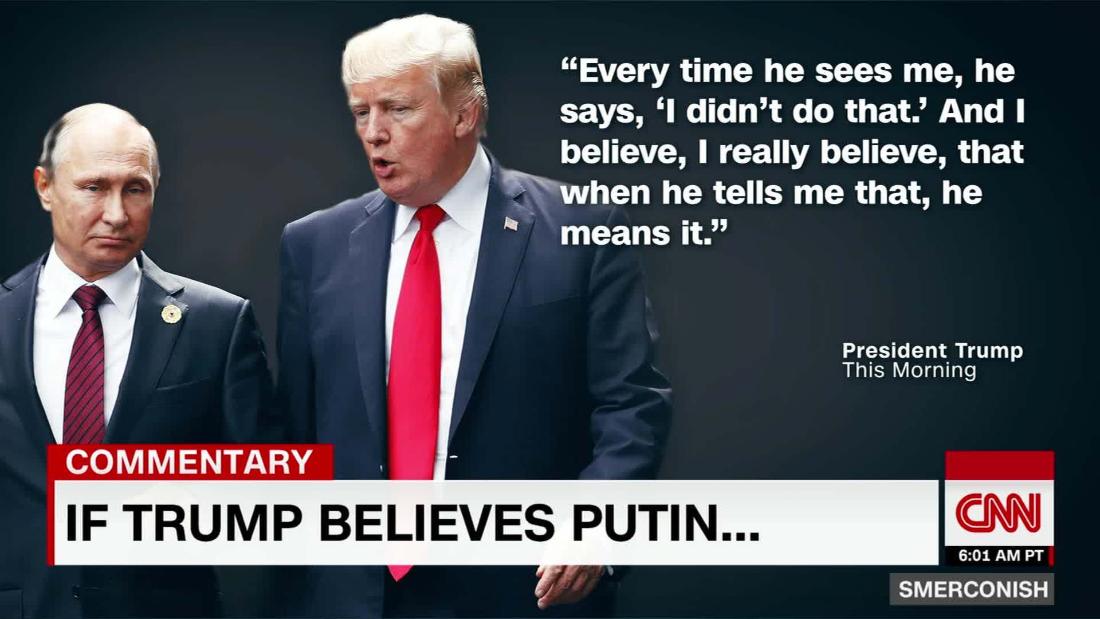 Comment: If Trump Believes Putin... - CNN Video